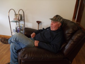 Dad relaxing.....
