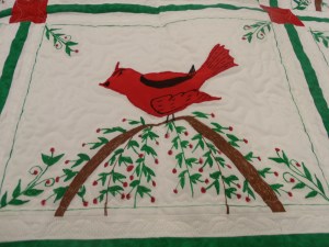 Can you see the quilting details?  