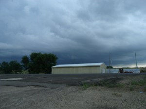 ...and toward the east.