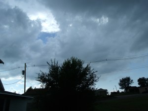 Looking toward the west....