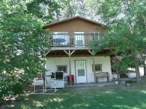 The large cabin has plenty of room.