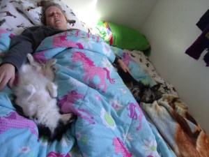 Bela said I looked dead.  That's almost how I felt.