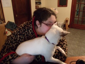 Jinx is a much loved family member. They all are!