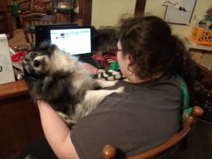 Chance was feeling the love!