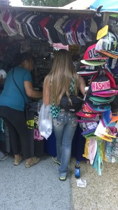 Lexi and I both spent some money here. The white shirts were $4!