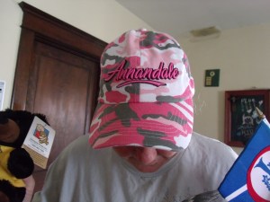 My only hat is uber cool.