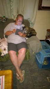 Poppy was quite interested in the fight scenes as well.